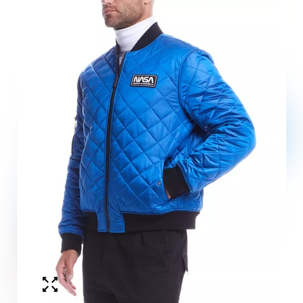 SpaceOne Mens Reversible Bomber